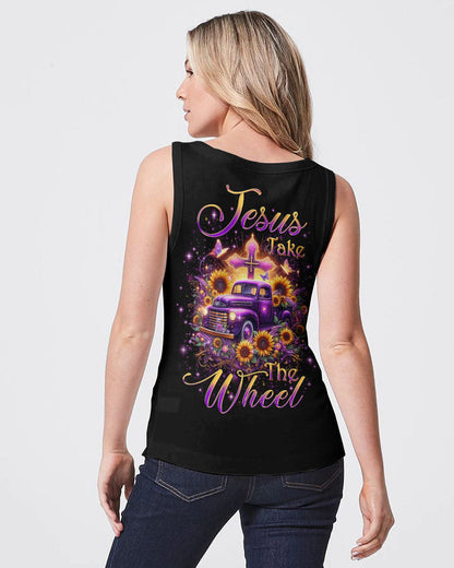Jesus Take The Wheel Women's All Over Print Shirt - Yhkd1701241, easychoo.com
