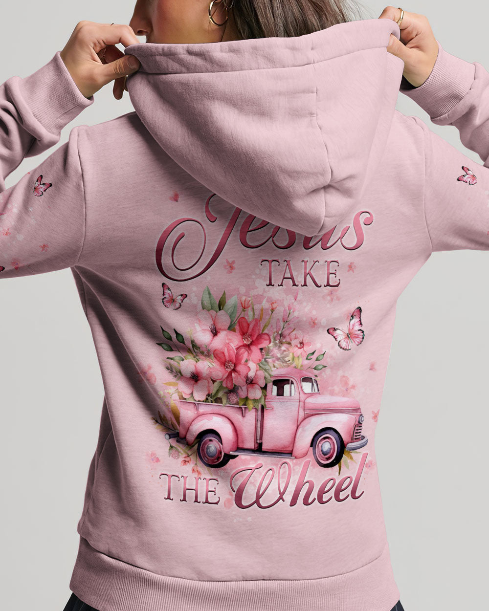 Jesus Take The Wheel Women's All Over Print Shirt - Yhkd0602241, easychoo.com