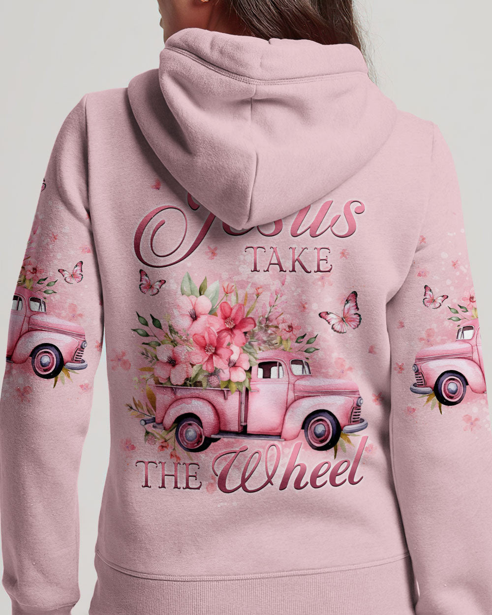 Jesus Take The Wheel Women's All Over Print Shirt - Yhkd0602241, easychoo.com