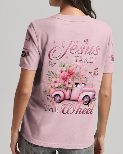 Jesus Take The Wheel Women's All Over Print Shirt - Yhkd0602241, easychoo.com