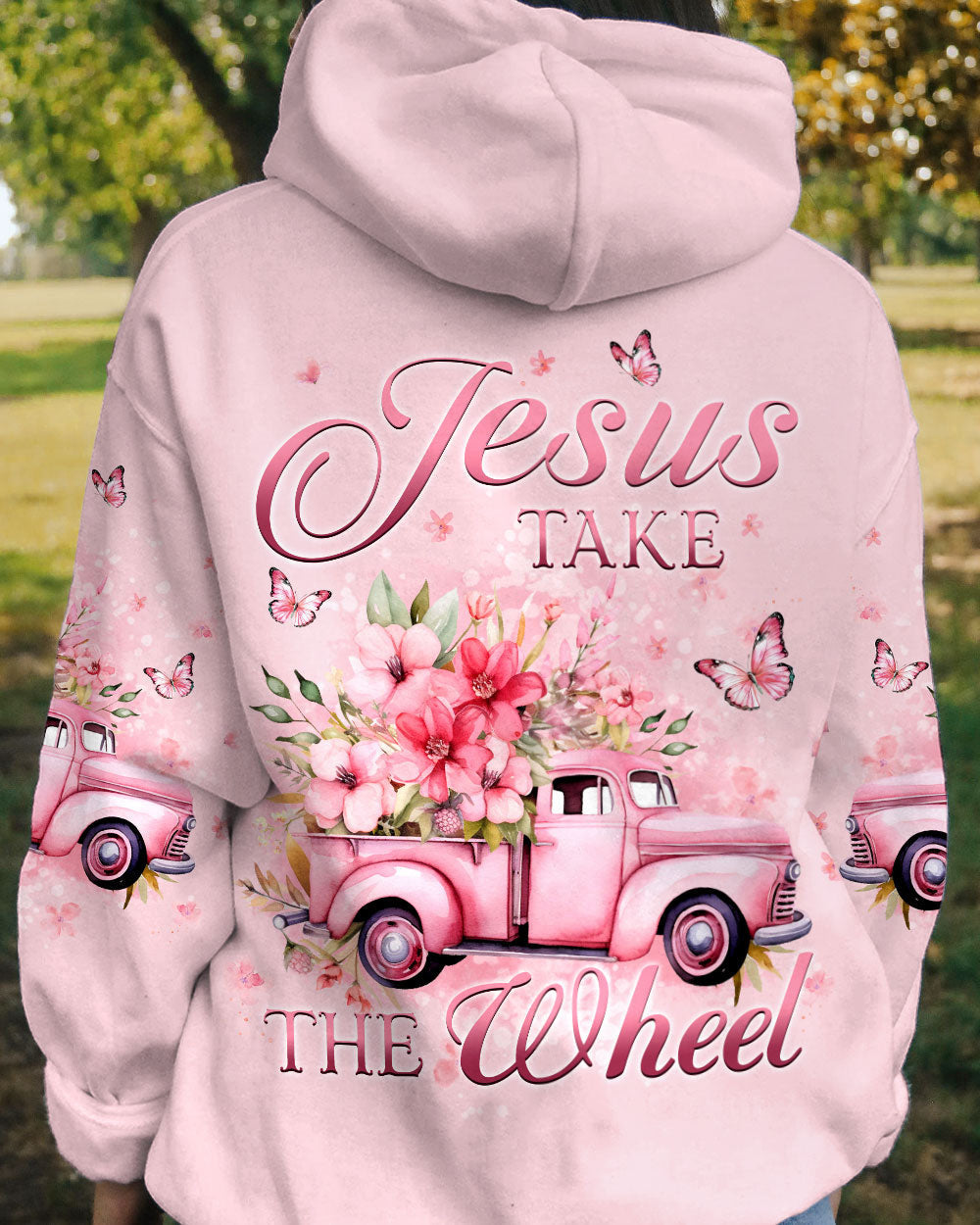 Jesus Take The Wheel Women's All Over Print Shirt - Yhkd0602241, easychoo.com