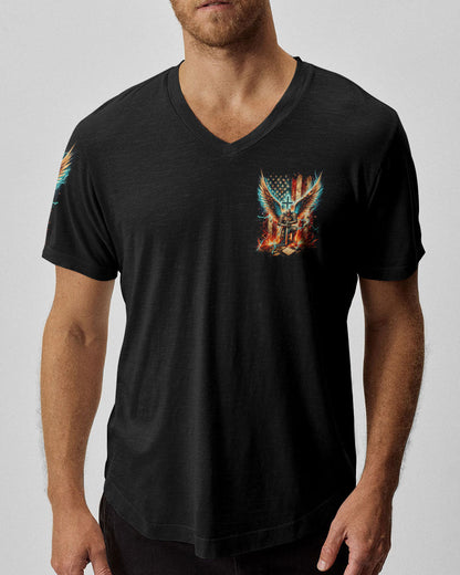 One Nation Under God Men's All Over Print Shirt - Tytm0211234, easychoo.com