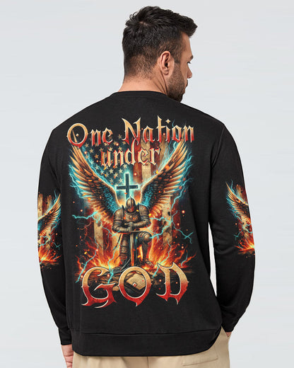 One Nation Under God Men's All Over Print Shirt - Tytm0211234, easychoo.com