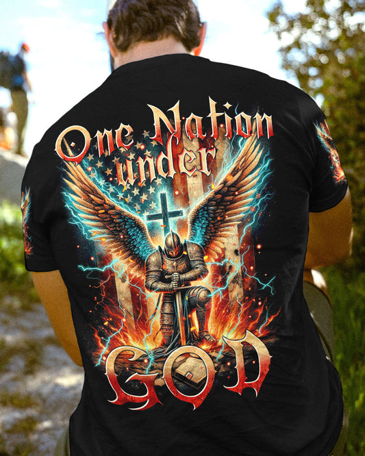One Nation Under God Men's All Over Print Shirt - Tytm0211234, easychoo.com