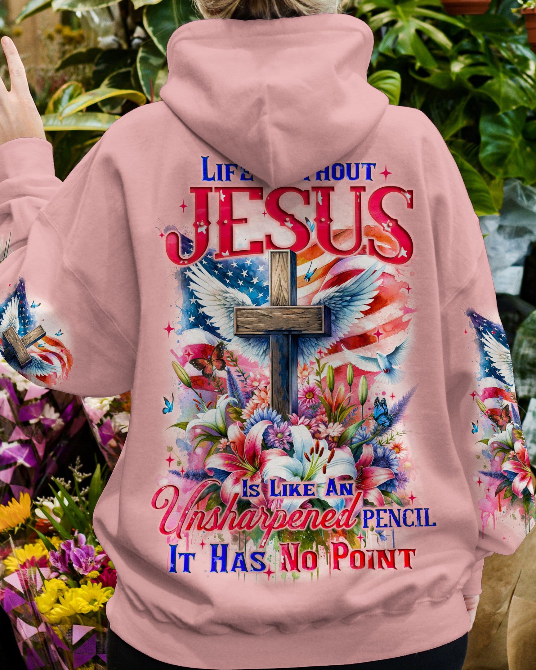 Life Without Jesus Women All Over Print Shirt - Tyqy0211232, easychoo.com