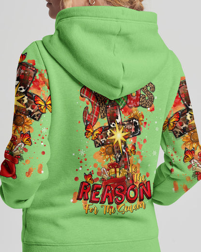 Jesus The Reason Christmas Women's All Over Print Shirt - Tlnt2710234, easychoo.com