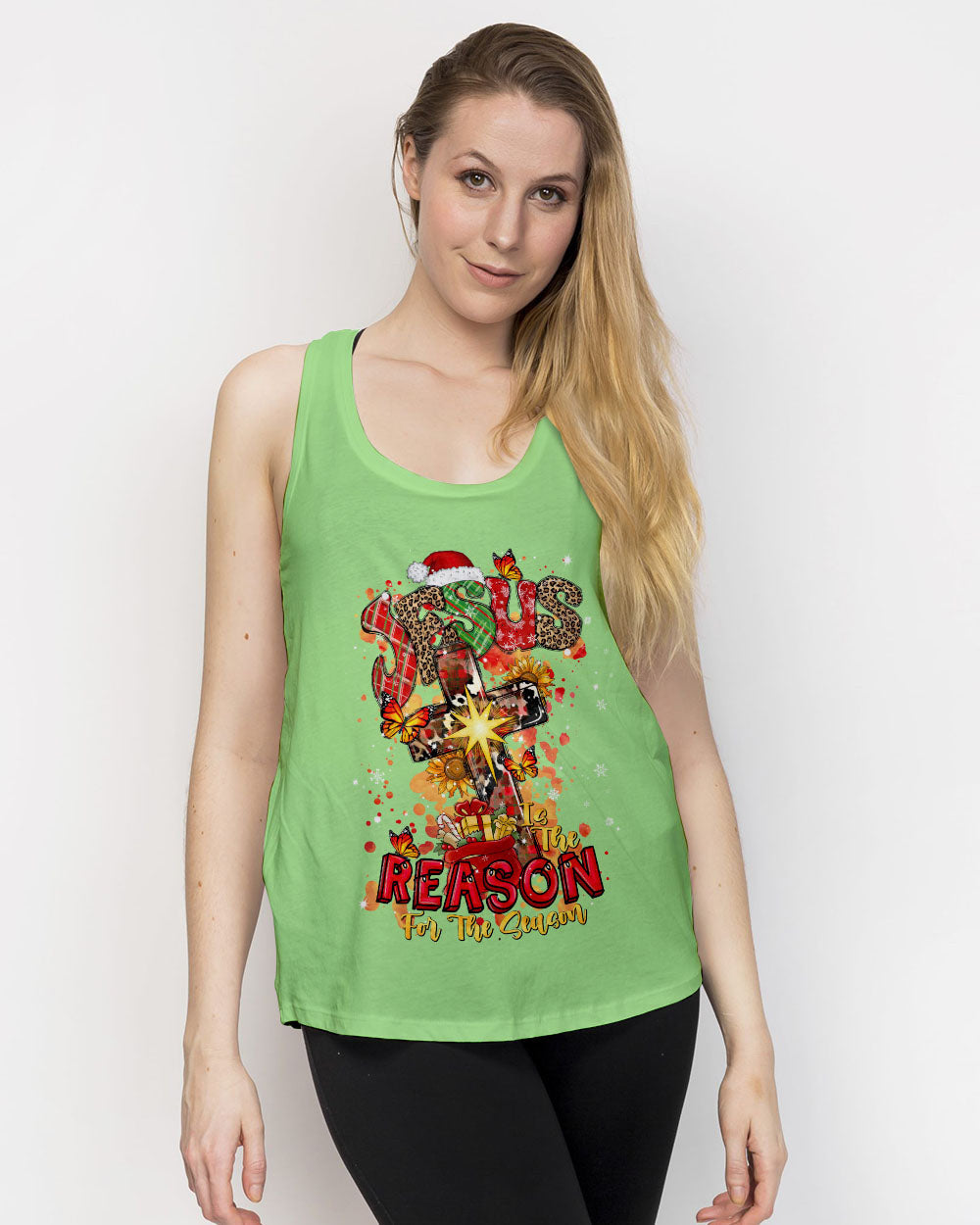 Jesus The Reason Christmas Women's All Over Print Shirt - Tlnt2710234, easychoo.com