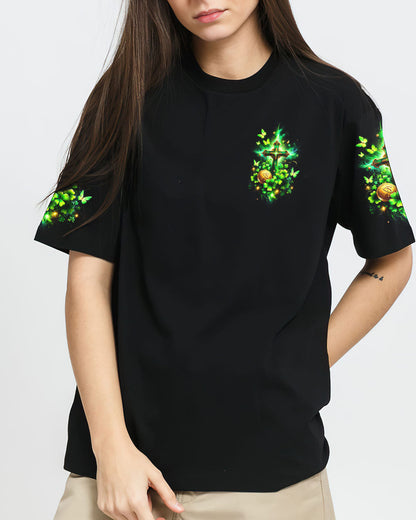 I Don't Need Luck I've got Jesus Patrick's Day Women's All Over Print Shirt - Tltw0501243, easychoo.com