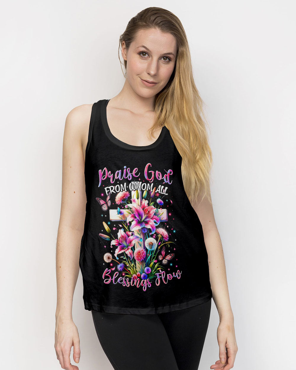 Blessings Flow Women's All Over Print Shirt - Tytm3011232, easychoo.com