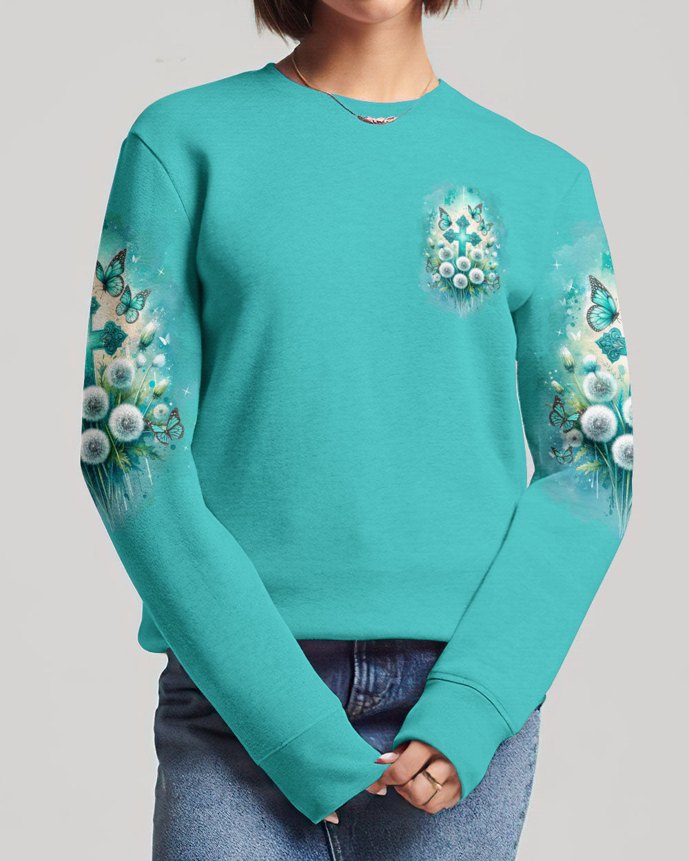 I Believe In God Women's All Over Print Shirt - Tlnz1111234, easychoo.com