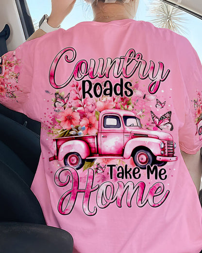 Country Road Take Me Home Women's All Over Print Shirt - Tytm0212234, easychoo.com