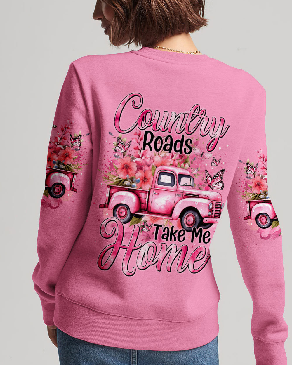 Country Road Take Me Home Women's All Over Print Shirt - Tytm0212234, easychoo.com