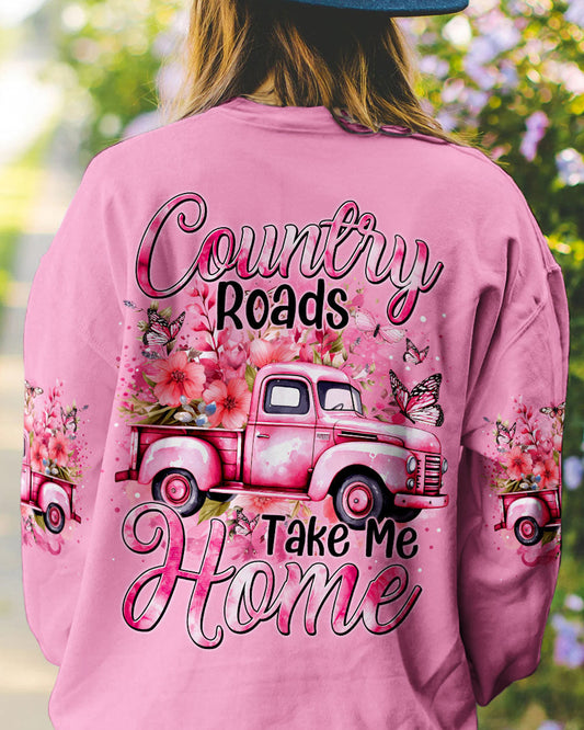 Country Road Take Me Home Women's All Over Print Shirt - Tytm0212234, easychoo.com