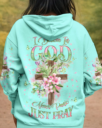 I Believe In God Women's All Over Print Shirt - Yhln2510232, easychoo.com