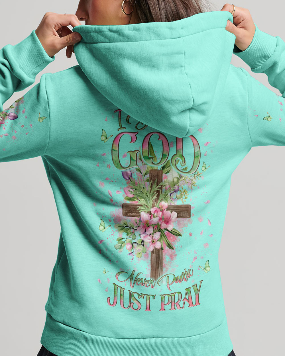 I Believe In God Women's All Over Print Shirt - Yhln2510232, easychoo.com