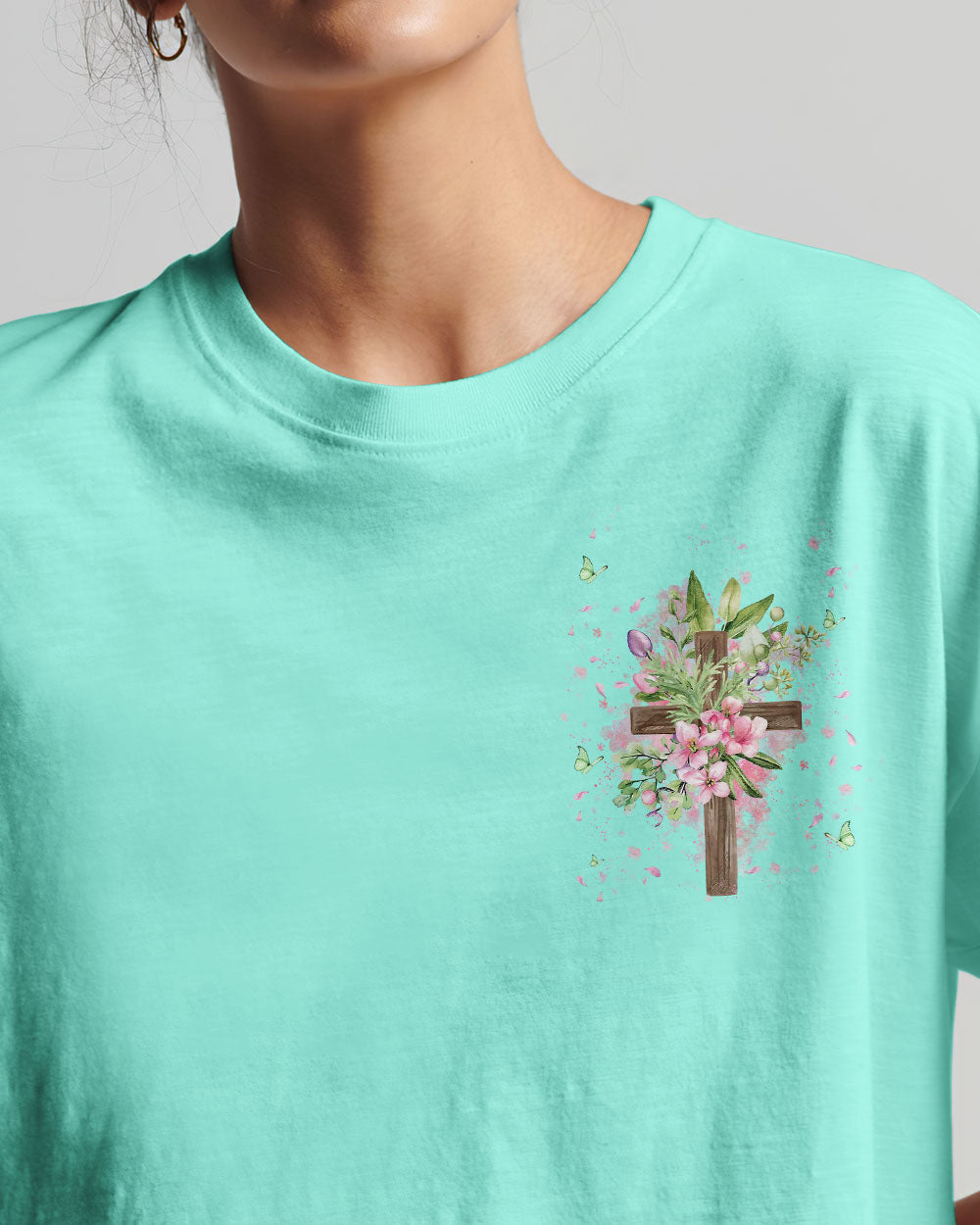 I Believe In God Women's All Over Print Shirt - Yhln2510232, easychoo.com