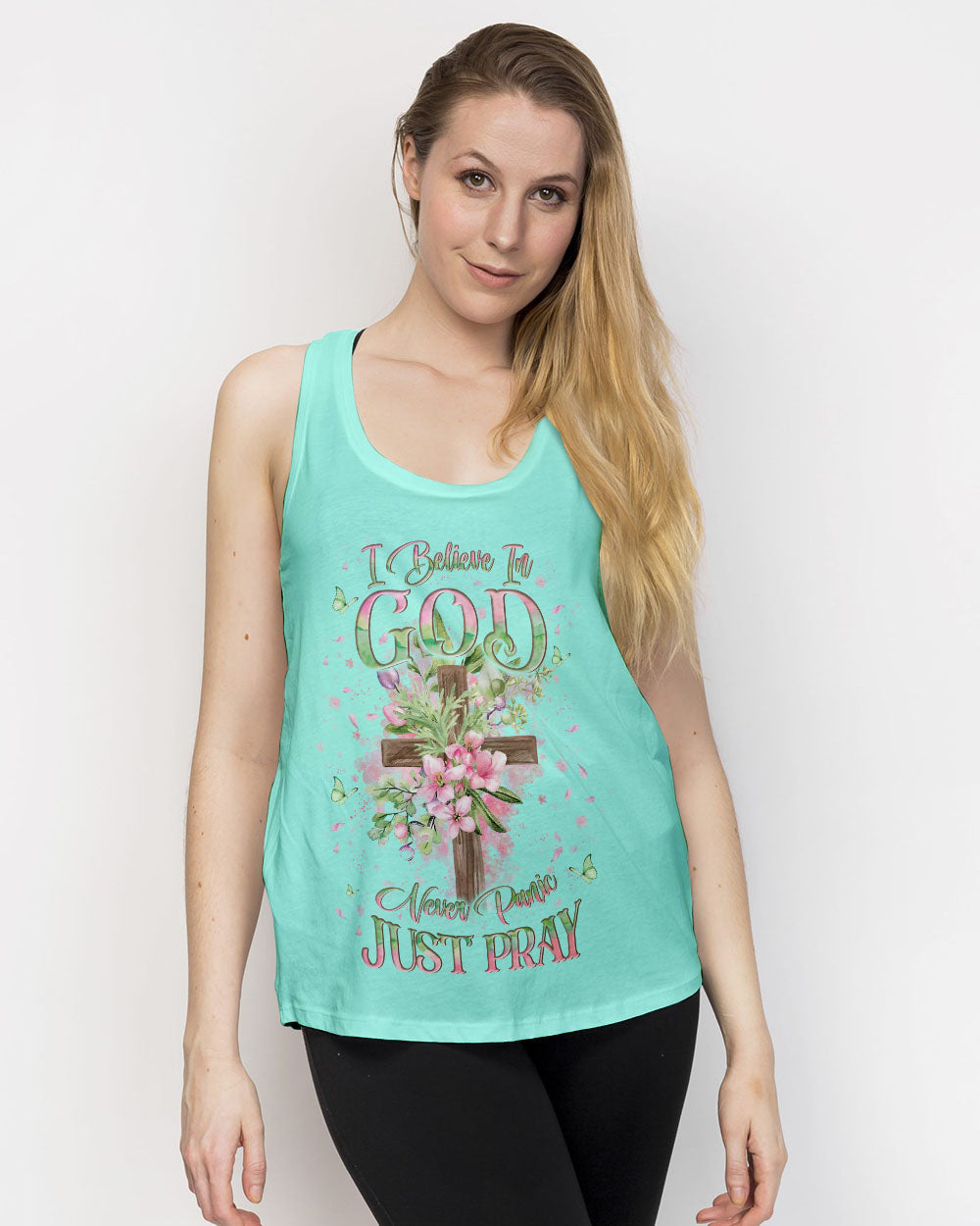 I Believe In God Women's All Over Print Shirt - Yhln2510232, easychoo.com