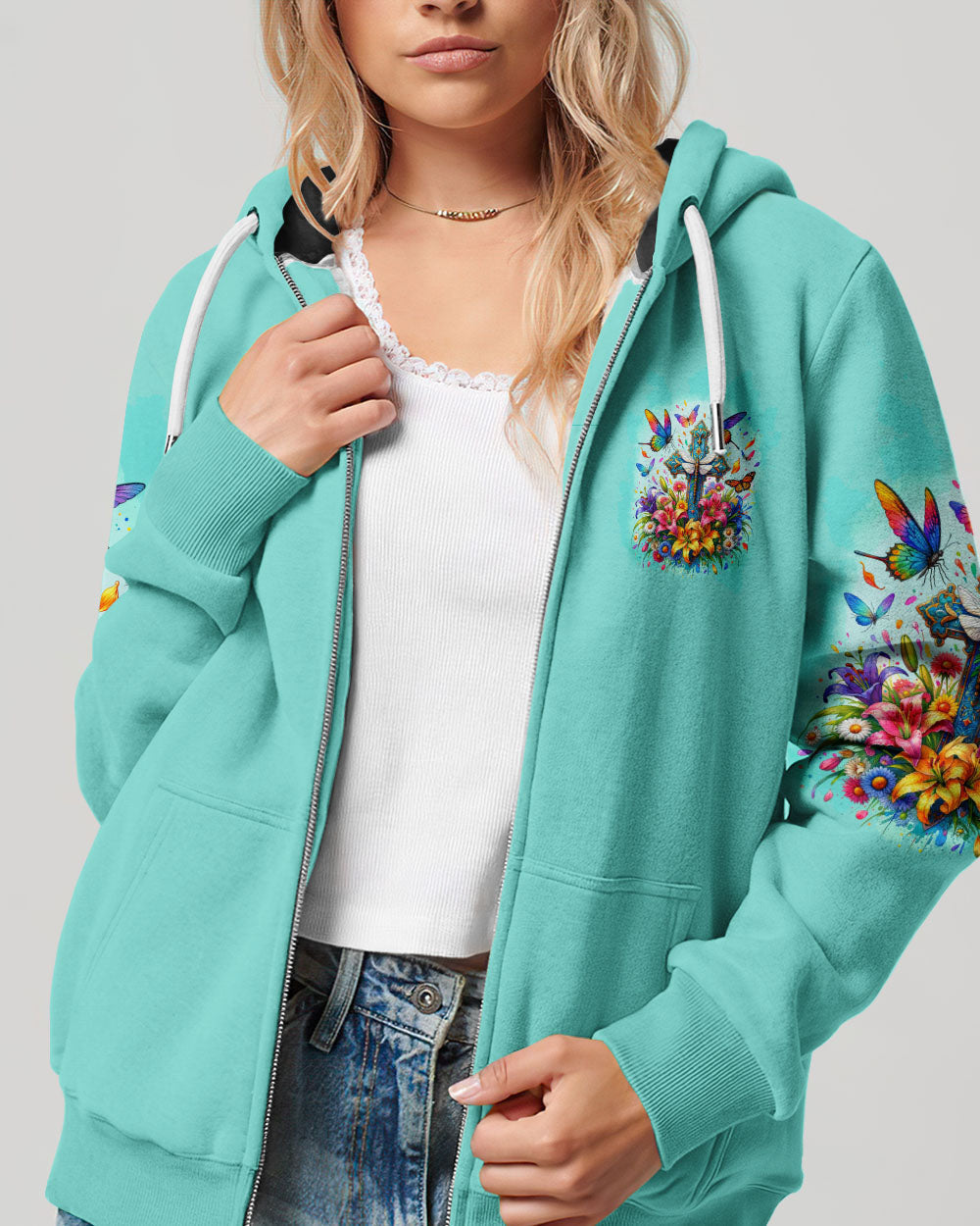 God Is Everywhere Women' All Over Print Shirt - Tytd0212232, easychoo.com