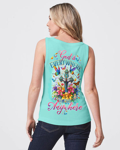 God Is Everywhere Women' All Over Print Shirt - Tytd0212232, easychoo.com