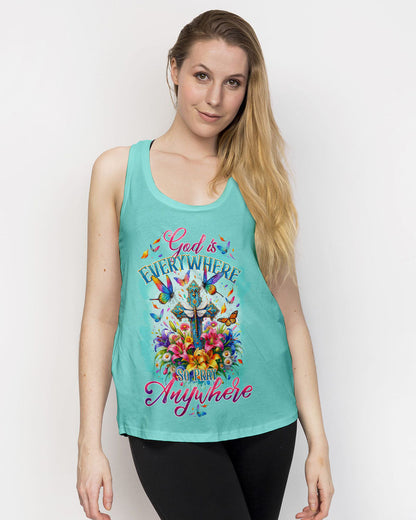 God Is Everywhere Women' All Over Print Shirt - Tytd0212232, easychoo.com