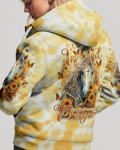 I Believe In God Horse Women's All Over Print Shirt - Tlno2301243, easychoo.com