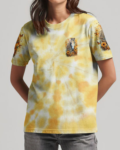 I Believe In God Horse Women's All Over Print Shirt - Tlno2301243, easychoo.com