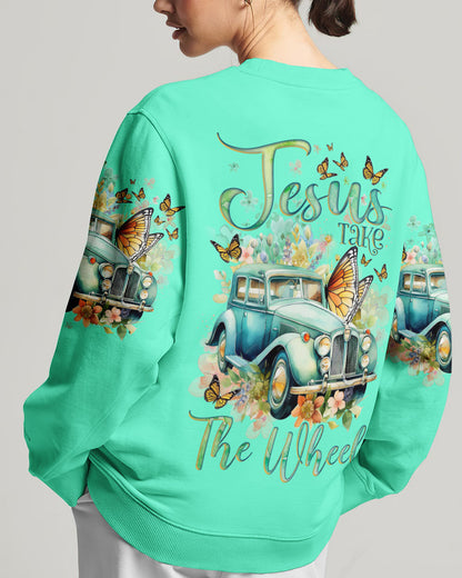 Jesus Take The Wheel Women's All Over Print Shirt - Tlnz1811232, easychoo.com