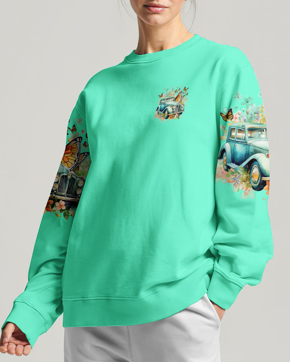 Jesus Take The Wheel Women's All Over Print Shirt - Tlnz1811232, easychoo.com