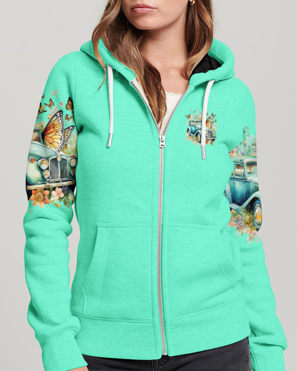 Jesus Take The Wheel Women's All Over Print Shirt - Tlnz1811232, easychoo.com