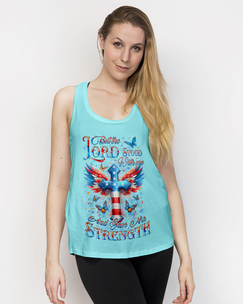 But The Lord Stood With Me Women's All Over Print Shirt - Yhlt1312233, easychoo.com