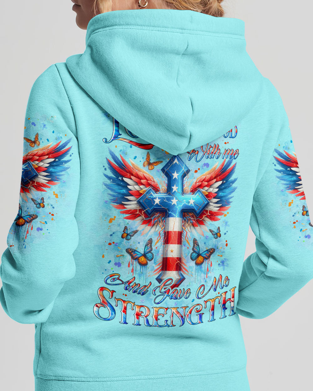 But The Lord Stood With Me Women's All Over Print Shirt - Yhlt1312233, easychoo.com