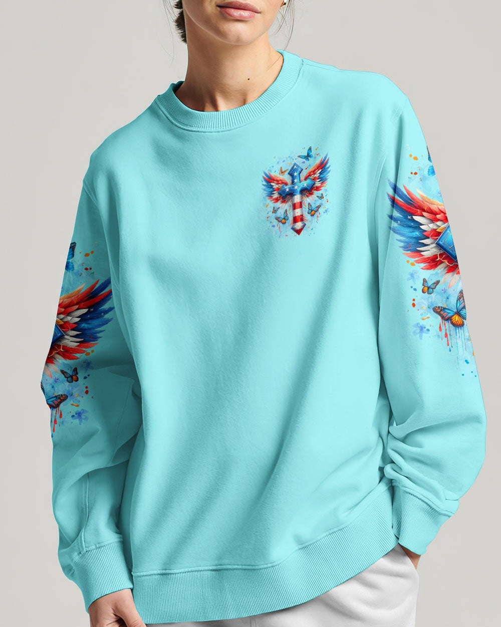 But The Lord Stood With Me Women's All Over Print Shirt - Yhlt1312233, easychoo.com