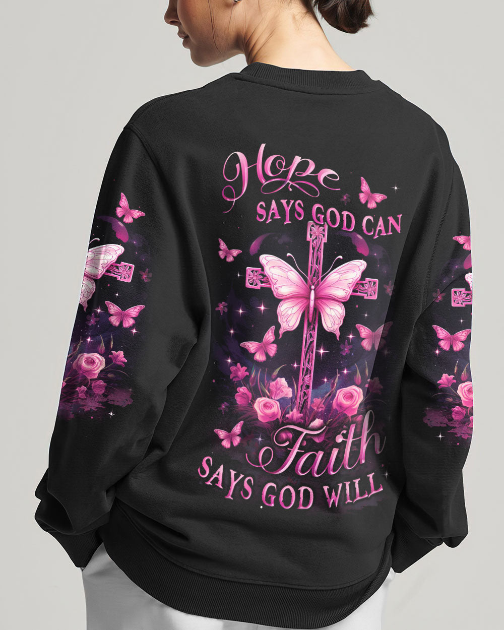 Hope Says God Can Women's All Over Print Shirt - Yhlt811234, easychoo.com