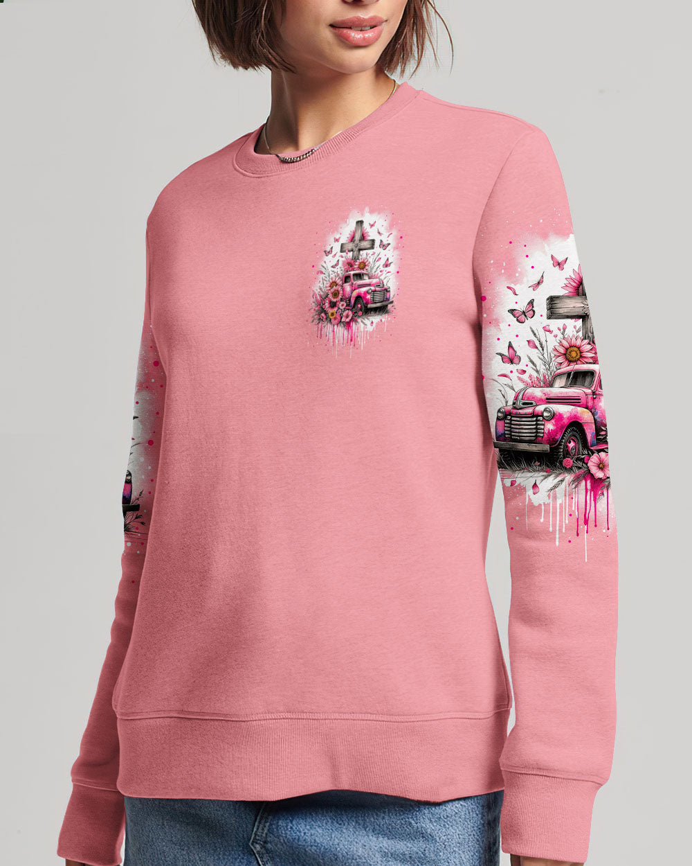 God Is With You Women's All Over Print Shirt - Tytm2911233, easychoo.com