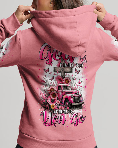 God Is With You Women's All Over Print Shirt - Tytm2911233, easychoo.com