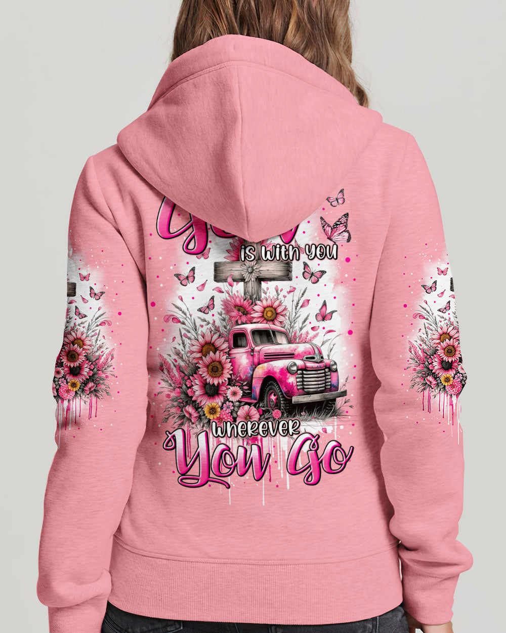 God Is With You Women's All Over Print Shirt - Tytm2911233, easychoo.com