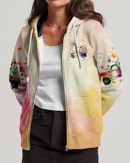 Jesus Take The Wheel Truck Floral Women's All Over Print Shirt - Tltw0212233, easychoo.com