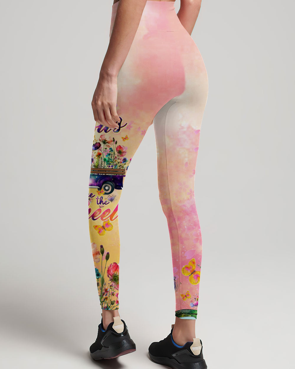 Jesus Take The Wheel Truck Floral Women's All Over Print Shirt - Tltw0212233, easychoo.com