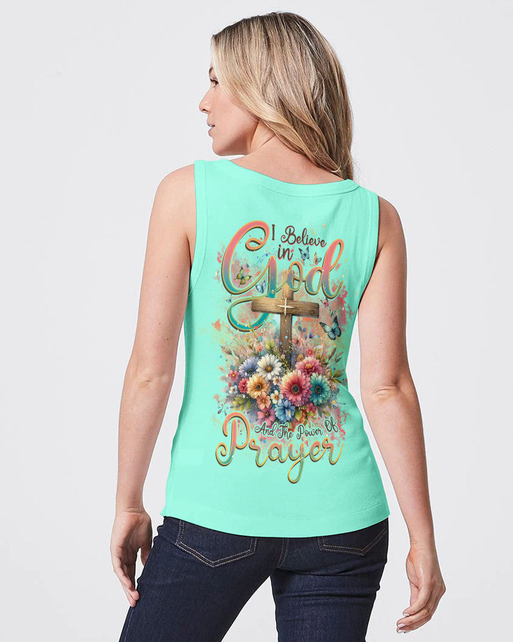 I Believe In God Women's All Over Print Shirt - Tlnz1011234, easychoo.com