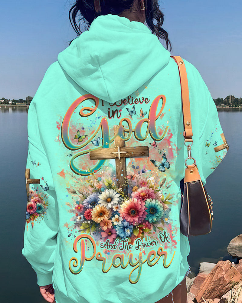 I Believe In God Women's All Over Print Shirt - Tlnz1011234, easychoo.com