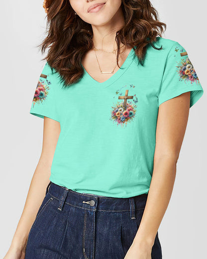 I Believe In God Women's All Over Print Shirt - Tlnz1011234, easychoo.com