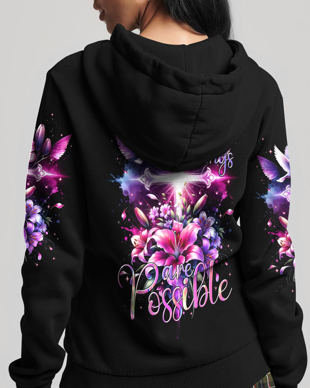 With God All Things Are Possible Women's All Over Print Shirt - Tytm1111233, easychoo.com