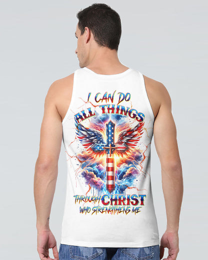 I Can Do All Things Cross Wings Men's All Over Print Shirt - Tltw3001243, easychoo.com