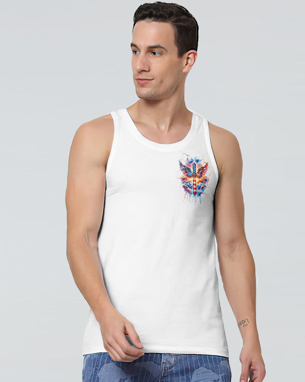 I Can Do All Things Cross Wings Men's All Over Print Shirt - Tltw3001243, easychoo.com