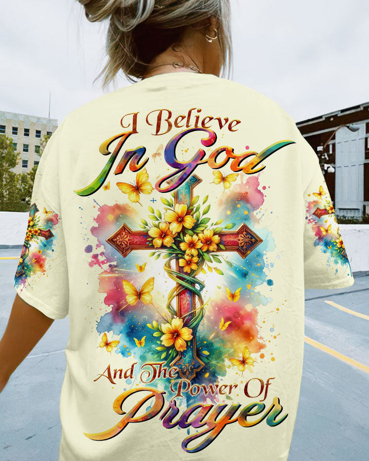 I Believe In God Women's All Over Print Shirt - Tltr1811233, easychoo.com