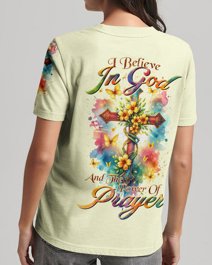 I Believe In God Women's All Over Print Shirt - Tltr1811233, easychoo.com