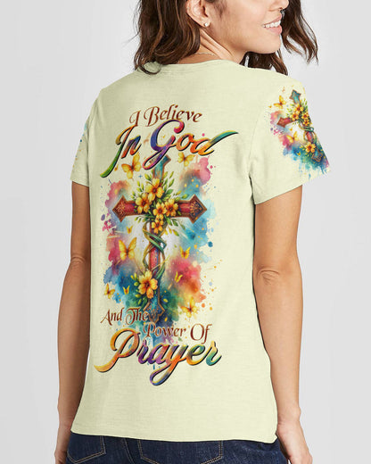 I Believe In God Women's All Over Print Shirt - Tltr1811233, easychoo.com