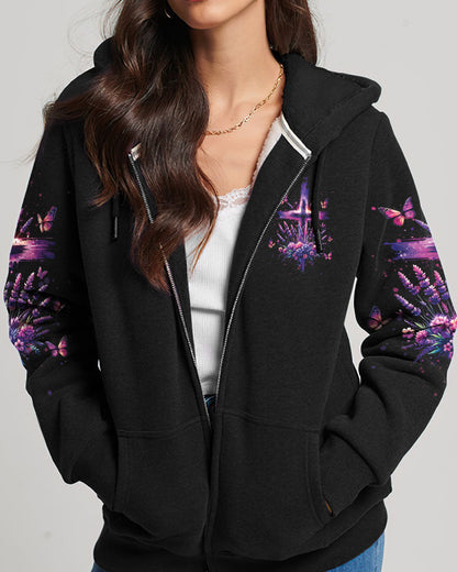 I Believe In God Lavender Women's All Over Print Shirt - Tltw1101243, easychoo.com