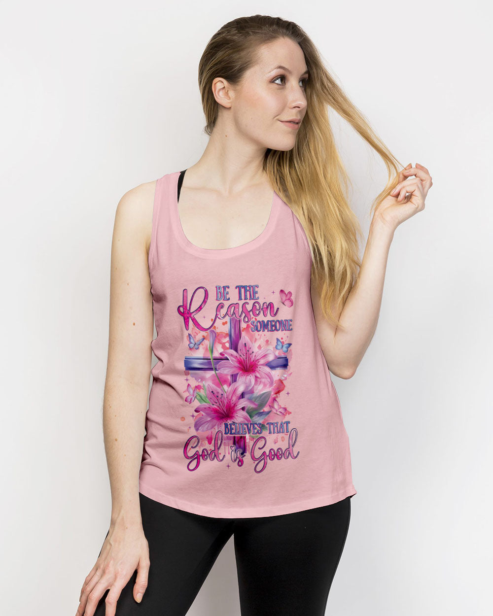 Be The Reason Someone Believes That God Is Good Women's All Over Print Shirt - Tyqy1001243, easychoo.com