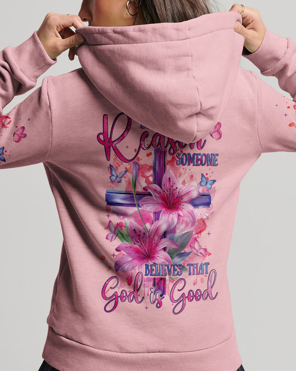 Be The Reason Someone Believes That God Is Good Women's All Over Print Shirt - Tyqy1001243, easychoo.com